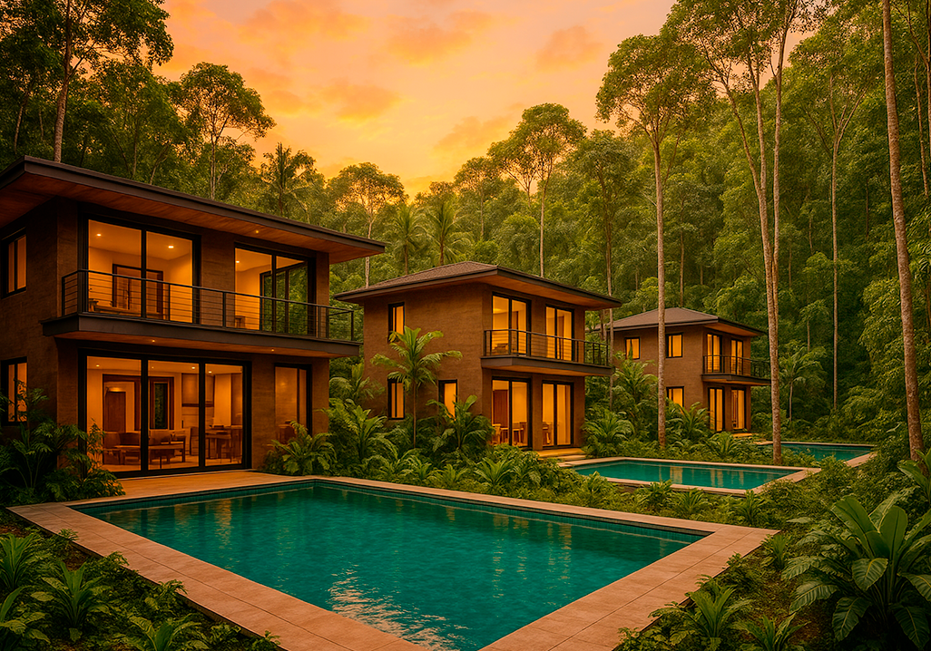 Casa con piscina
